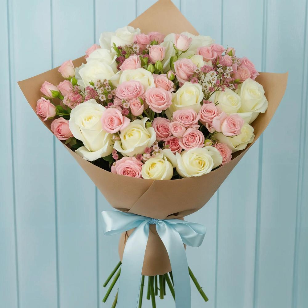 Букет цветов из: Розы в Кезе