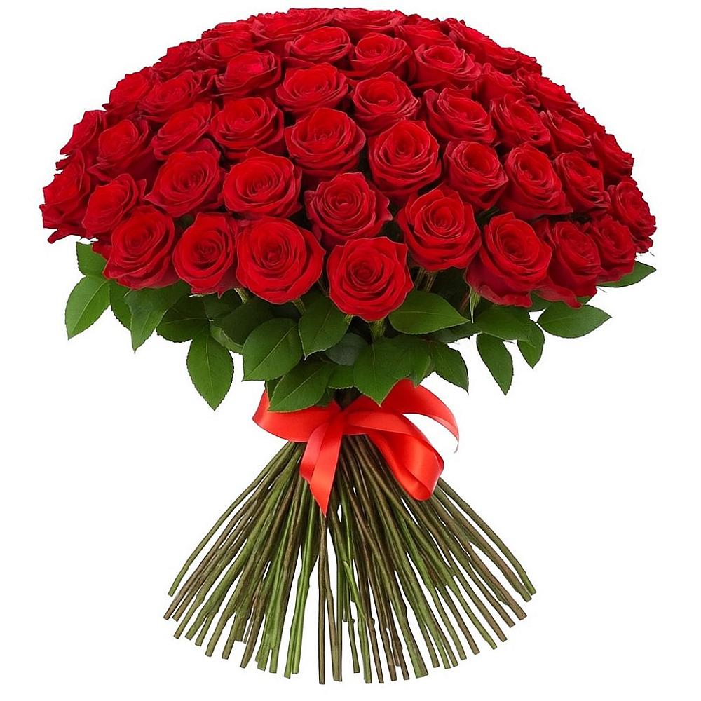 Красные розы Блэк Меджик в Кезе Букет Красные розы Блэк Меджик в Кезе