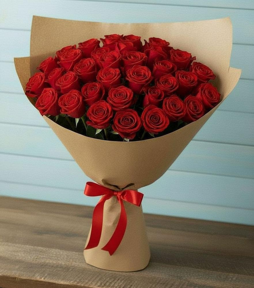 Букет Красные розы Милано в Кезе