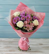 Букет комплимент в Кезе Букет цветов из:  Герберы в Кезе
