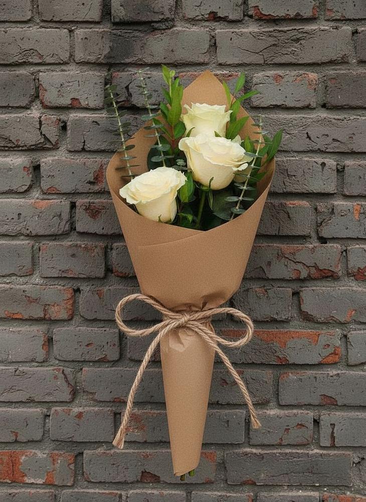 Букет из 3 роз в Кезе Букет цветов из: Розы в Кезе