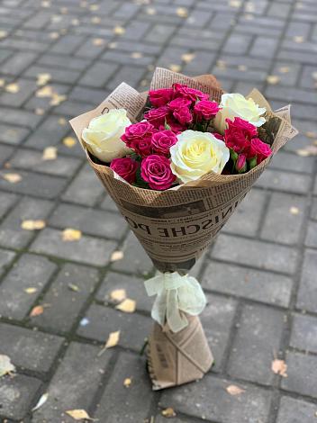 Букет цветов из: Розы в Кезе